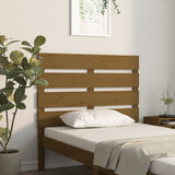 Testiera Marrone Ambra 100x3x80 cm in Legno Massello di Pino