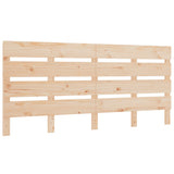 Testiera per Letto 120x3x80 cm in Legno Massello di Pino