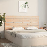 Testiera per Letto 120x3x80 cm in Legno Massello di Pino