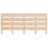 Testiera per Letto 120x3x80 cm in Legno Massello di Pino