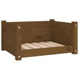 Cuccia per Cani Ambra 55,5x45,5x28 cm Legno Massello di Pino