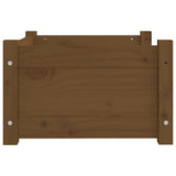 Cuccia per Cani Ambra 55,5x45,5x28 cm Legno Massello di Pino