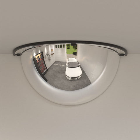 Specchi a Mezza Cupola per Traffico 2 pz 40 cm in Acrilico