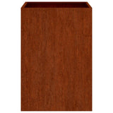 Fioriera 52x48x75 cm Acciaio Corten