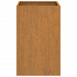 Fioriera 52x48x75 cm Acciaio Corten