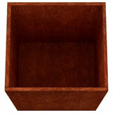 Fioriera 52x48x75 cm Acciaio Corten