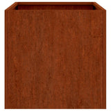 Fioriera 62x30x29 cm Acciaio Corten