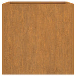Fioriera 62x47x46 cm Acciaio Corten