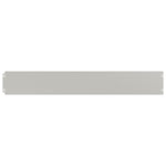 Bordure per Prato 10 pz 15x103 cm Flessibili in Acciaio Corten