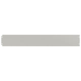 Bordure per Prato 10 pz 15x103 cm Flessibili in Acciaio Corten