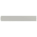 Bordure per Prato 50 pz 15x103 cm Flessibili in Acciaio Corten
