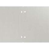 Bordure per Prato 10 pz 20x103 cm Flessibili in Acciaio Corten