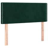 Testiera Verde Scuro 80x5x78/88 cm in Velluto