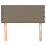 Testiera Tortora 90x5x78/88 cm in Tessuto