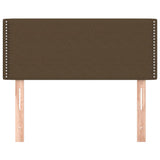 Testiera Marrone Scuro 100x5x78/88 cm in Tessuto