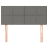 Testiera Grigio Scuro 80x5x78/88 cm in Tessuto