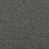 Testiera Grigio Scuro 80x5x78/88 cm in Tessuto