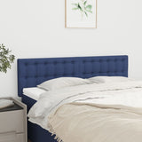 Testiera Blu 144x5x78/88 cm in Tessuto