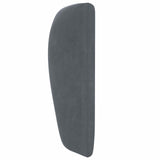 Orecchia della Testata Grigio Sfumato 40 x 23 x 6 cm Velluto