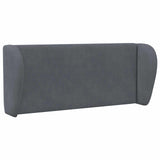 Orecchia della Testata Grigio Sfumato 40 x 23 x 6 cm Velluto