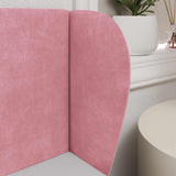 Orecchia della Testata Rosa 40 x 23 x 6 cm Velluto