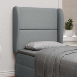 Orecchia della Testata Grigio chiaro 80 x 23 x 6 cm Tessuto