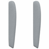 Orecchia della Testata Grigio chiaro 80 x 23 x 6 cm Tessuto