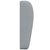 Orecchia della Testata Grigio chiaro 80 x 23 x 6 cm Tessuto