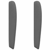 Orecchia della Testata Grigio Sfumato 80 x 23 x 6 cm Tessuto