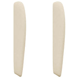Orecchia della Testata Crema 80 x 23 x 6 cm Tessuto