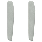 Orecchia della Testata Grigio chiaro 80 x 23 x 6 cm Velluto
