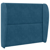 Orecchia della Testata Blu 80 x 23 x 6 cm Velluto