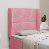 Orecchia della Testata Rosa 80 x 23 x 6 cm Velluto