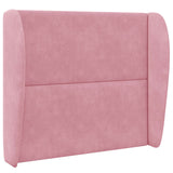 Orecchia della Testata Rosa 80 x 23 x 6 cm Velluto
