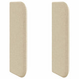 Orecchia della Testata Crema 40,5 x 40,5 x 4 cm Tessuto