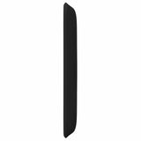 Orecchia della Testata Nero 40,5 x 40,5 x 4 cm PVC