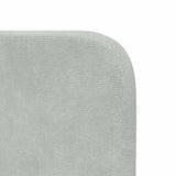 Orecchia della Testata Grigio chiaro 40,5 x 40,5 x 4 cm Velluto