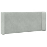 Orecchia della Testata Grigio chiaro 40,5 x 40,5 x 4 cm Velluto