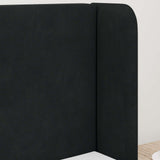 Orecchia della Testata Nero 40,5 x 40,5 x 4 cm Velluto