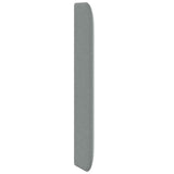 Orecchia della Testata Grigio chiaro 80 x 16 x 4 cm Tessuto