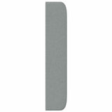 Orecchia della Testata Grigio chiaro 80 x 16 x 4 cm Tessuto