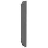 Orecchia della Testata Grigio 80 x 16 x 4 cm Tessuto