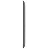 Orecchia della Testata Grigio 80 x 16 x 4 cm Tessuto