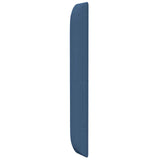 Orecchia della Testata Blu 80 x 16 x 4 cm Tessuto