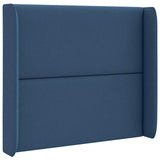 Orecchia della Testata Blu 80 x 16 x 4 cm Tessuto