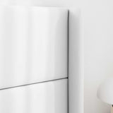 Orecchia della Testata Bianco 80 x 16 x 4 cm PVC