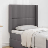 Orecchia della Testata Grigio 80 x 16 x 4 cm PVC