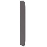 Orecchia della Testata Grigio 80 x 16 x 4 cm PVC