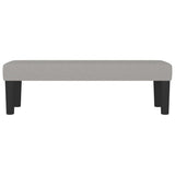 Panca Grigio Chiaro 100x30x30 cm in Tessuto