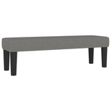 Panca Grigio Scuro 100x30x30 cm in Tessuto